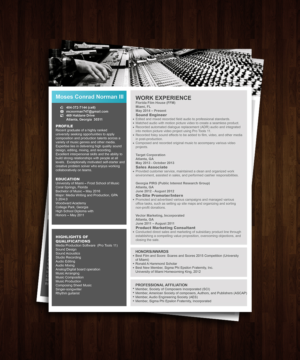 Resume Design by Zak Design Studios for Global Peak Solutions, LLC | Design: #11352502