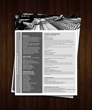 Resume Design by Zak Design Studios for Global Peak Solutions, LLC | Design: #11352731