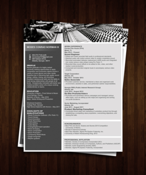 Resume Design by Zak Design Studios for Global Peak Solutions, LLC | Design: #11367829