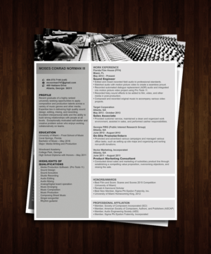Diseño de Curriculum por Zak Design Studios para Global Peak Solutions, LLC | Diseño: #11383349