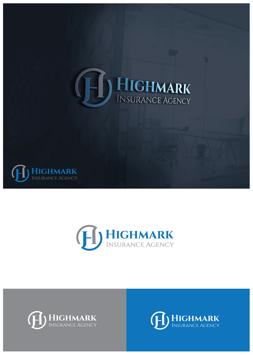 Diseño de Logo por goranvisnjic82 para highmak insurance agency | Diseño #11337571