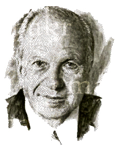 Convert a picture of an executive into a pen and ink sketch