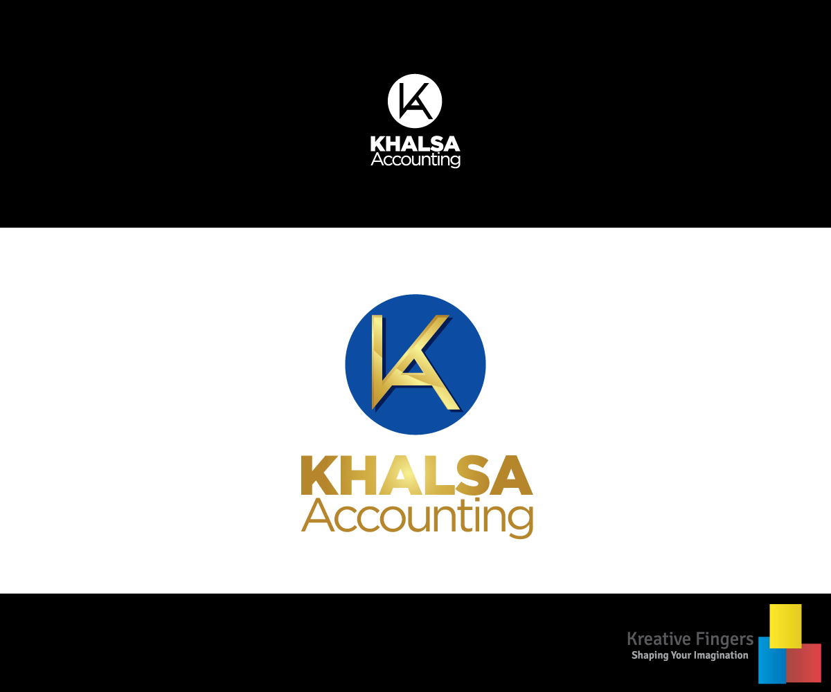 Diseño de Logo por Kreative Fingers para Khalsa Accounting, LLC | Diseño #11346150