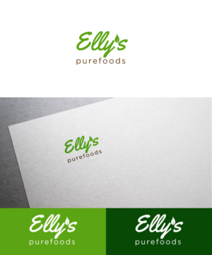 Logo Design by Sergio Coelho for Ellys Purefoods | Design: #11424950