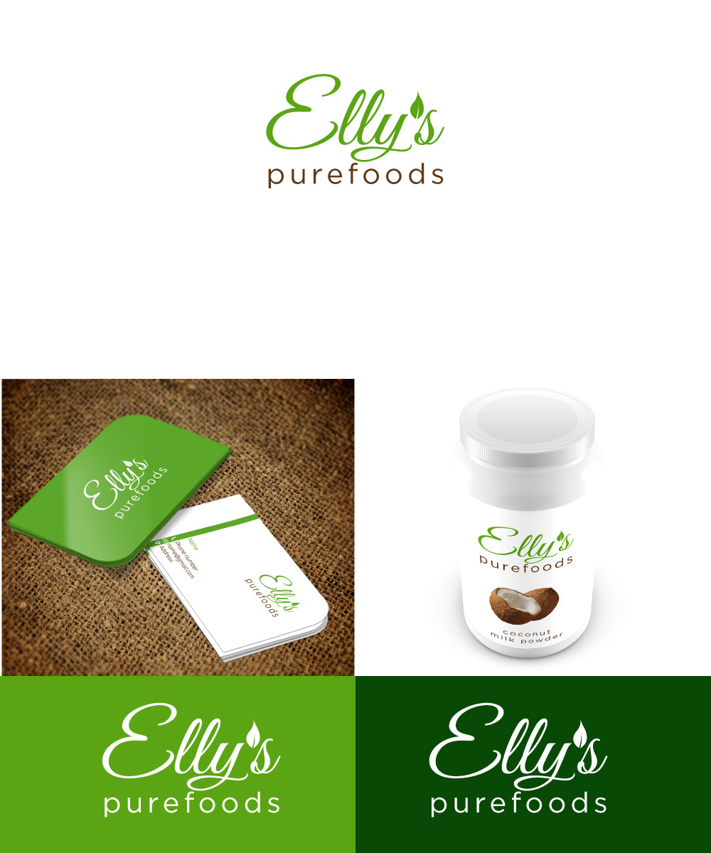 Diseño de Logo por Sergio Coelho para Ellys Purefoods | Diseño #11425118