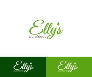 Logo Design by Sergio Coelho for Ellys Purefoods | Design: #11450216