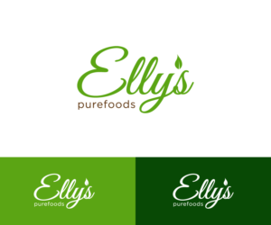 Logo Design by Sergio Coelho for Ellys Purefoods | Design: #11450674