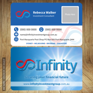 Business Card Design by adiazudin for Infinity Group Australia | Design #11339151