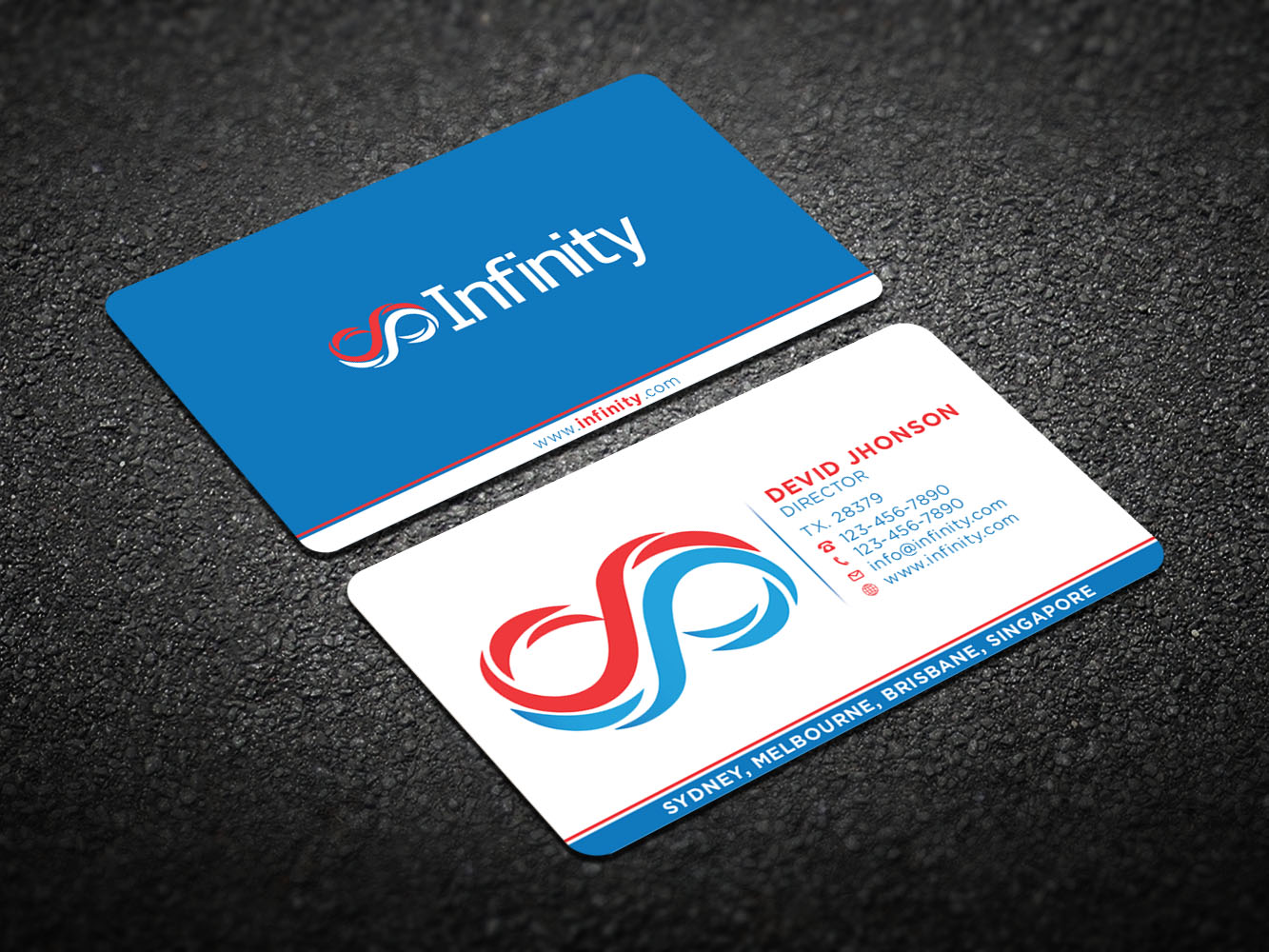 Business Card Design by Verified artistry for Infinity Group Australia | Design #11352220