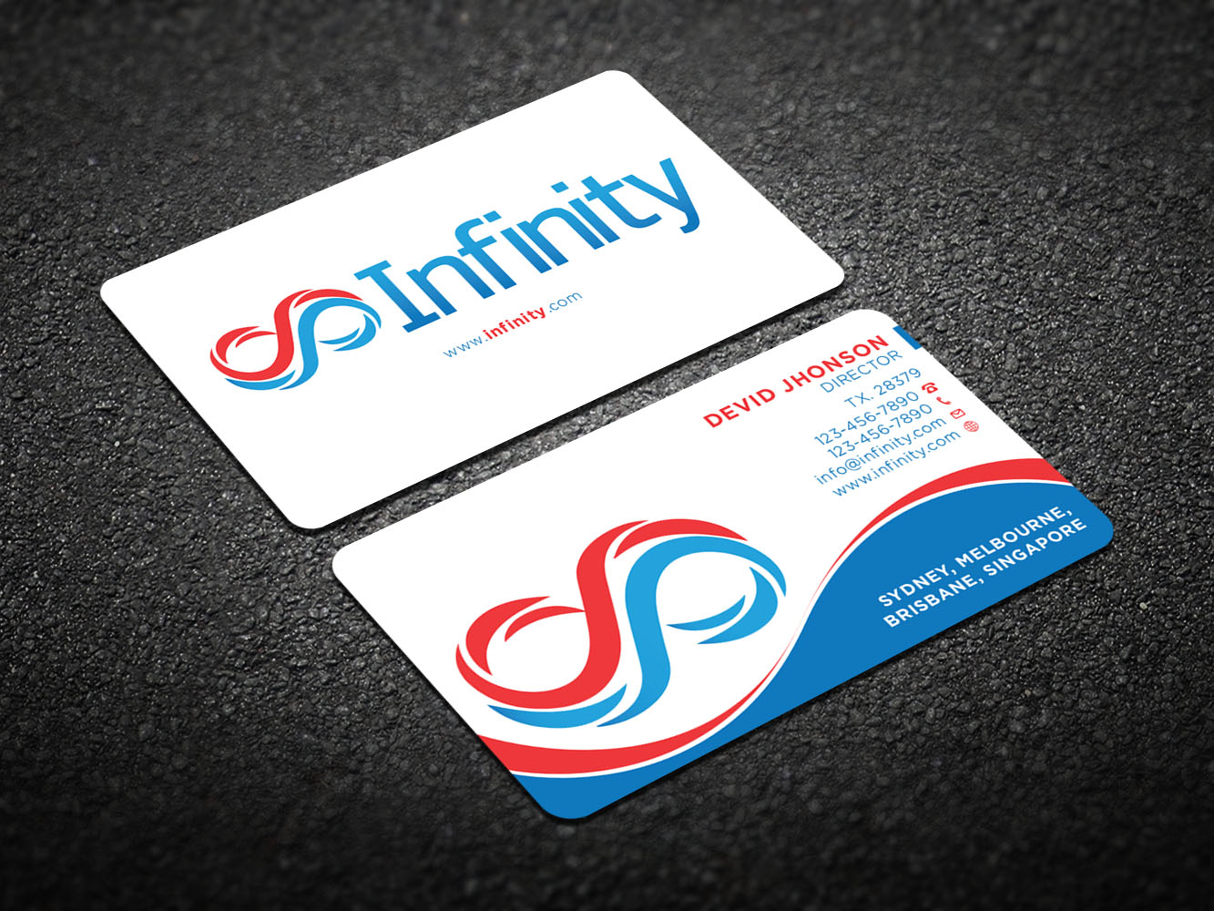 Business Card Design by Verified artistry for Infinity Group Australia | Design #11352224