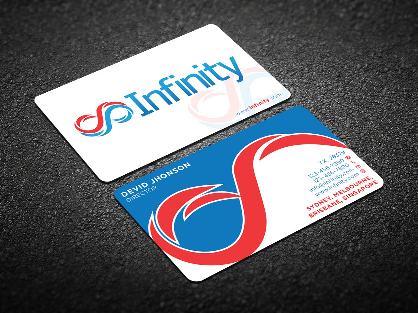 Business Card Design by Verified artistry for Infinity Group Australia | Design #11352228