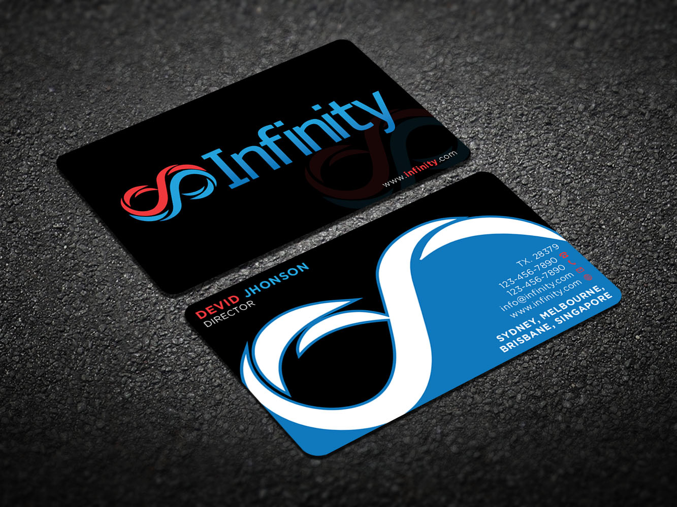 Business Card Design by Verified artistry for Infinity Group Australia | Design #11352238