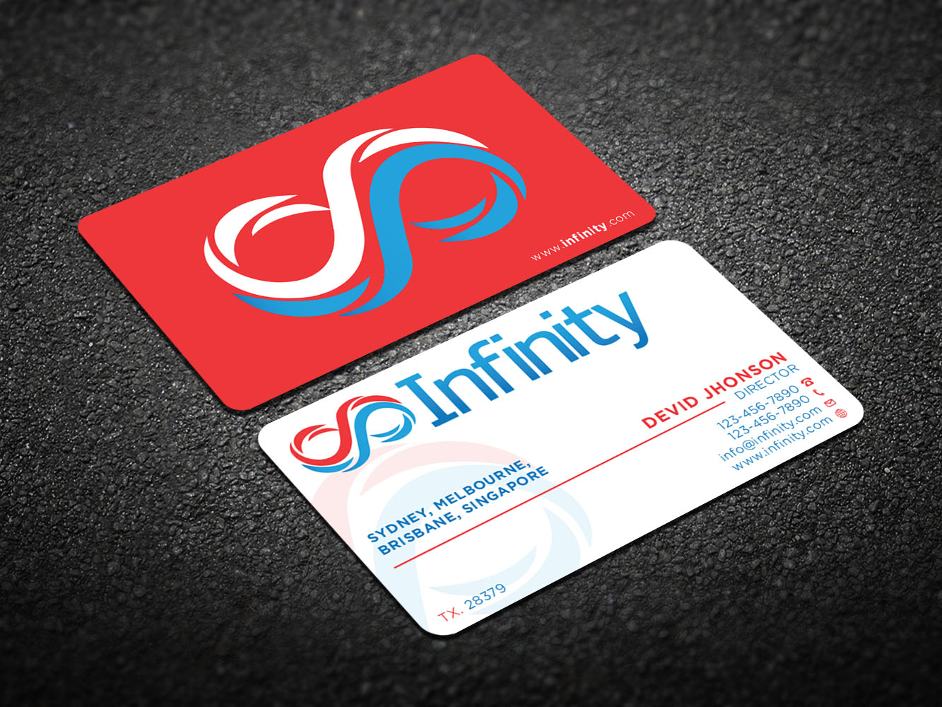 Business Card Design by Verified artistry for Infinity Group Australia | Design #11352240