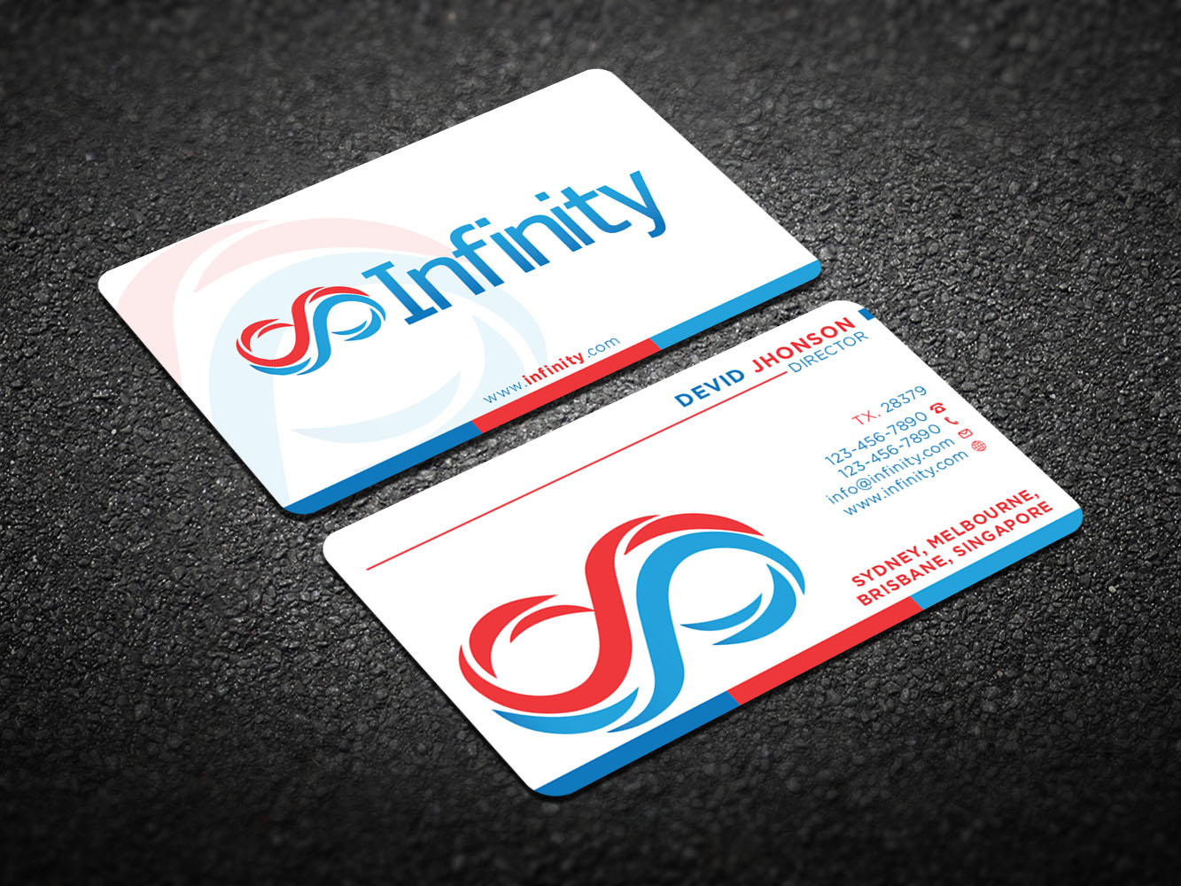 Business Card Design by Verified artistry for Infinity Group Australia | Design #11352241