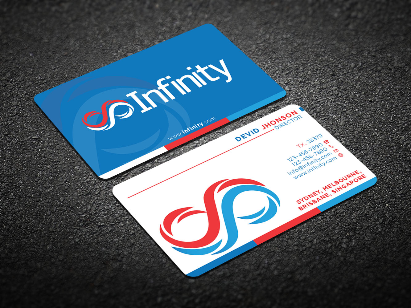 Business Card Design by Verified artistry for Infinity Group Australia | Design #11352243