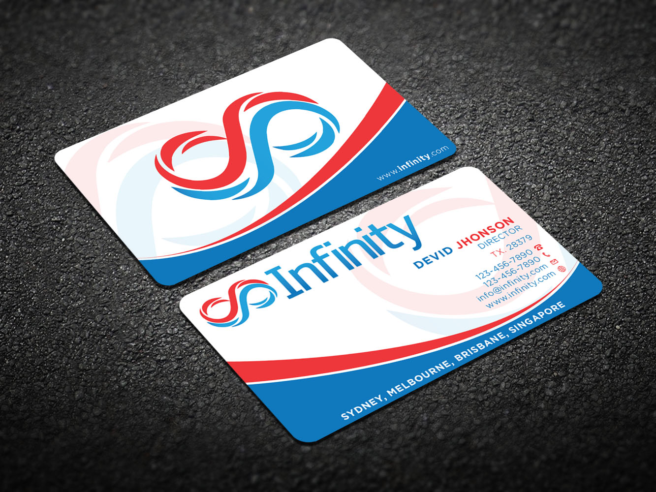 Business Card Design by Verified artistry for Infinity Group Australia | Design #11352251