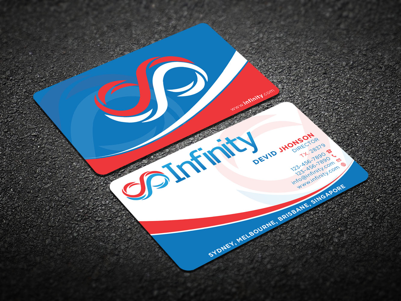 Business Card Design by Verified artistry for Infinity Group Australia | Design #11352253