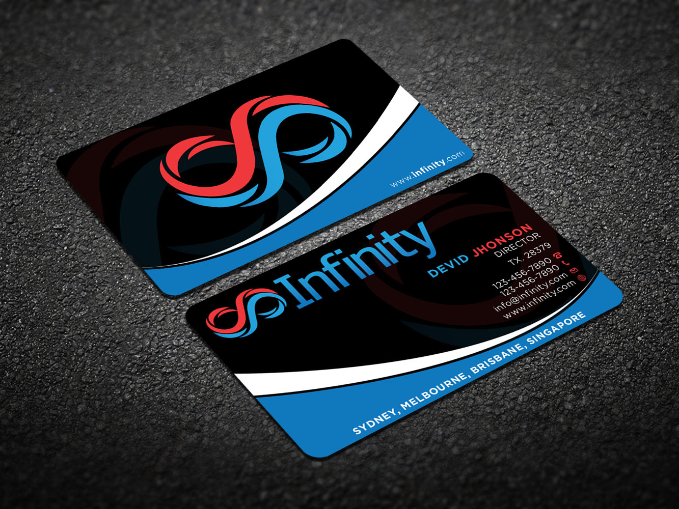 Business Card Design by Verified artistry for Infinity Group Australia | Design #11352254