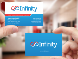 Business Card Design by Creations Box 2015 for Infinity Group Australia | Design: #11339514