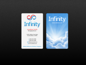 Business Card Design by Creations Box 2015 for Infinity Group Australia | Design: #11346487