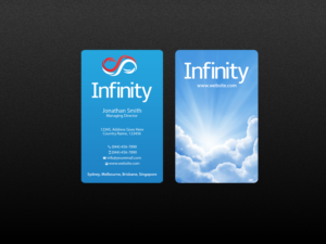 Diseño de Tarjeta de Presentación por Creations Box 2015 para Infinity Group Australia | Diseño: #11346496