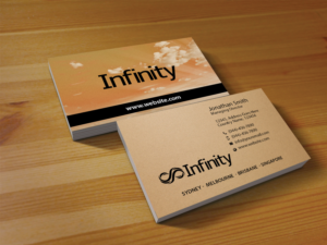 Diseño de Tarjeta de Presentación por Creations Box 2015 para Infinity Group Australia | Diseño: #11346498