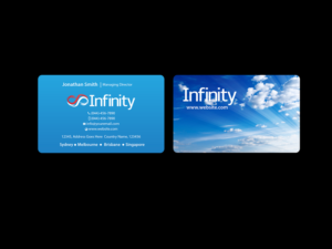 Diseño de Tarjeta de Presentación por Creations Box 2015 para Infinity Group Australia | Diseño: #11346500