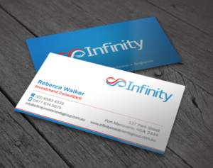 Business Card Design by chandrayaan.creative for Infinity Group Australia | Design: #11389287