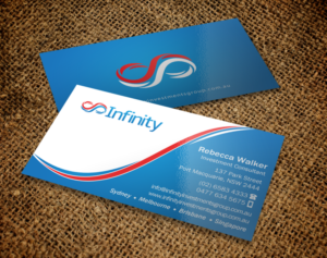 Business Card Design by chandrayaan.creative for Infinity Group Australia | Design: #11389299