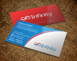 Business Card Design by chandrayaan.creative for Infinity Group Australia | Design: #11389300