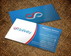 Business Card Design by chandrayaan.creative for Infinity Group Australia | Design: #11389301