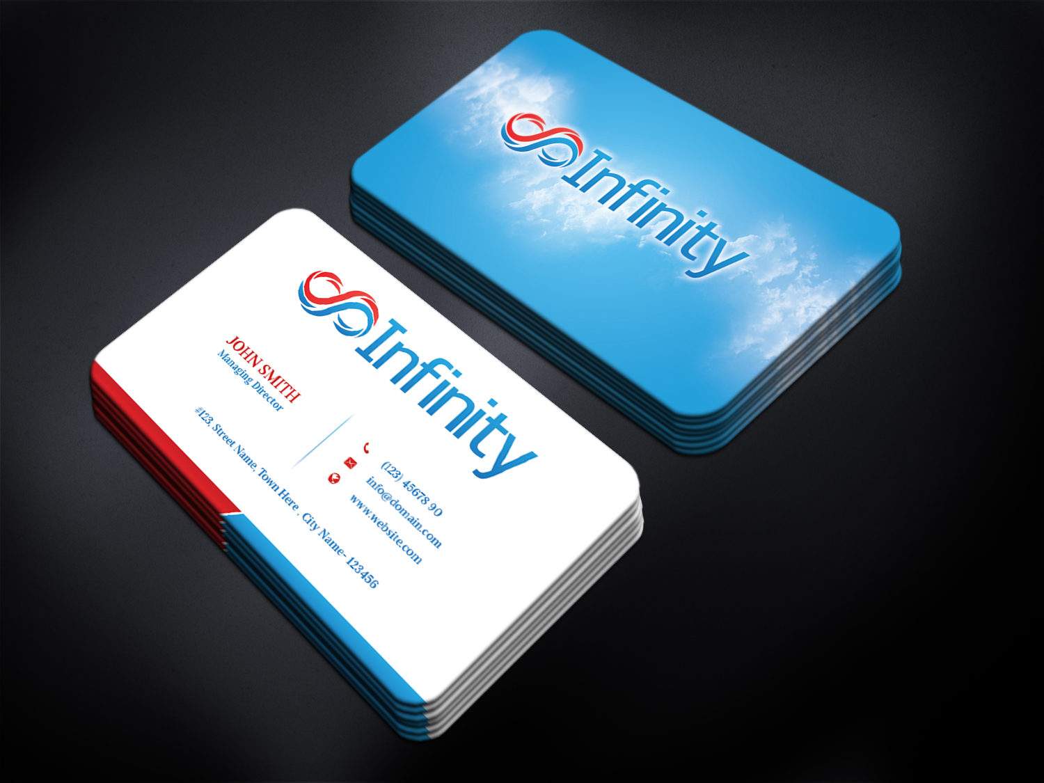 Business Card Design by websketchworld for Infinity Group Australia | Design #11388754