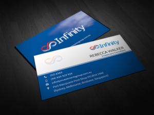 Diseño de Tarjeta de Presentación por Hammad mir para Infinity Group Australia | Diseño: #11371080