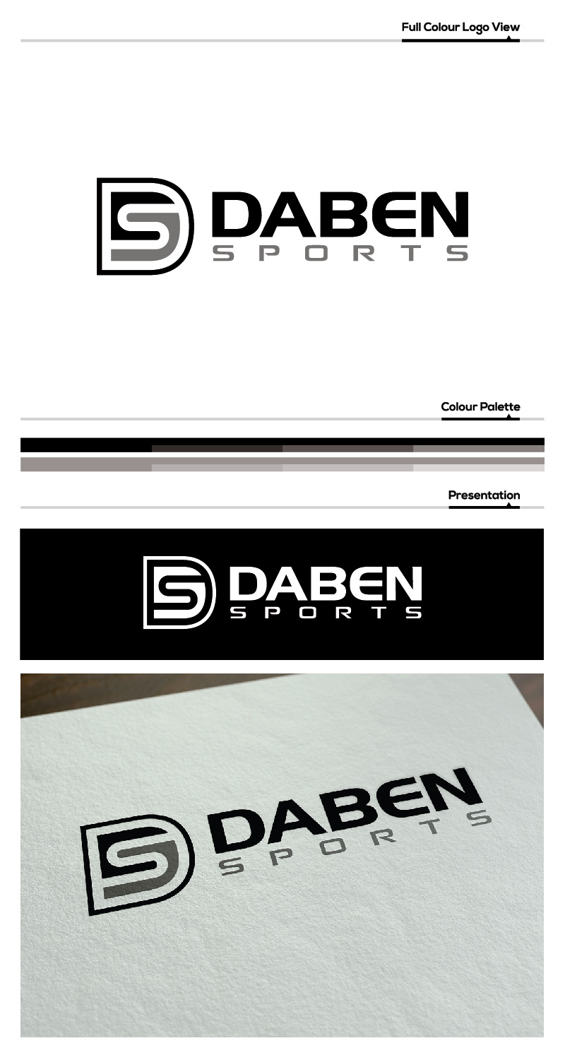 Logo Design by In'Drea. for Daben Sports | Design #11407975