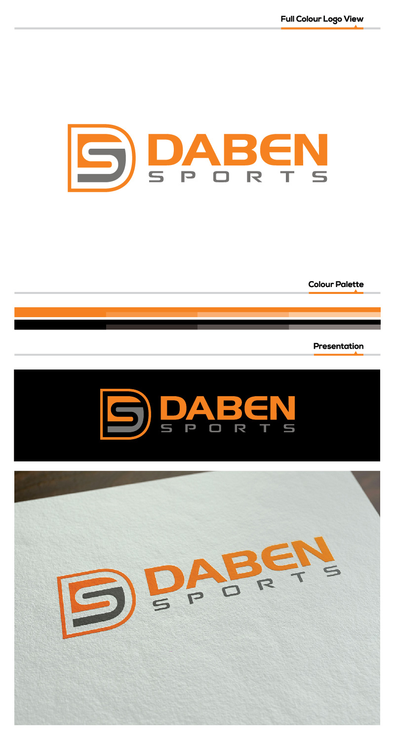 Logo Design by In'Drea. for Daben Sports | Design #11407976