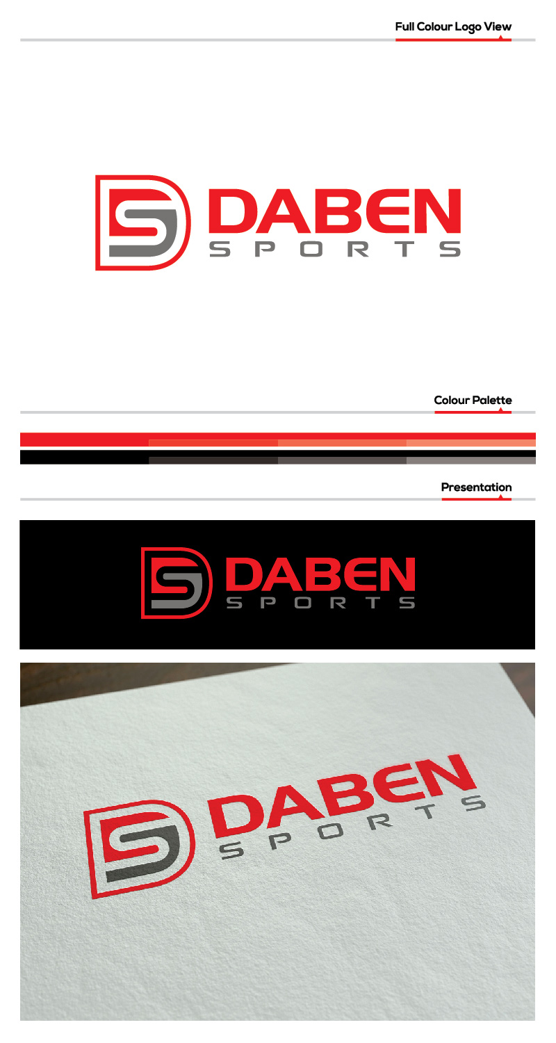 Logo Design by In'Drea. for Daben Sports | Design #11407977
