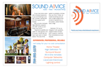 Flyer Design by Kateryna T for Sound Advice | Design: #23819