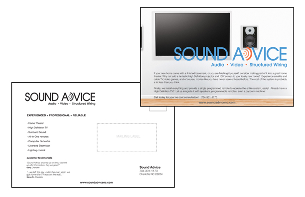 Flyer-Design von gvb design communications für Sound Advice | Design #23683