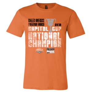 T-shirt Design by Creative50 for Cheer America | Design: #11358142