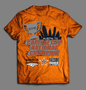 Diseño de Camiseta por debraannainsworth para Cheer America | Diseño #11418549