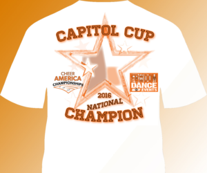 Diseño de Camiseta por YOLOGO para Cheer America | Diseño #11379479