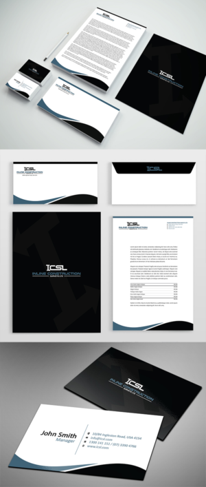 Stationery Design by anshtoyj for Inline Construction Surveys Ltd | Design: #11365666