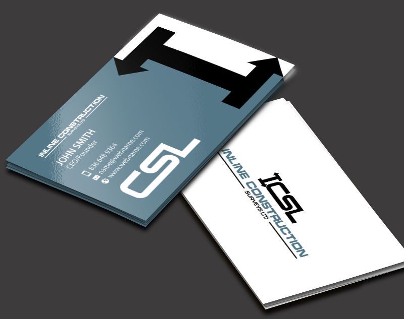 Diseño de Papelería por chandrayaan.creative para Inline Construction Surveys Ltd | Diseño #11360373