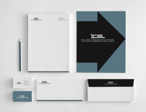 Stationery Design by chandrayaan.creative for Inline Construction Surveys Ltd | Design: #11360831