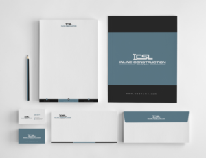 Stationery Design by chandrayaan.creative for Inline Construction Surveys Ltd | Design: #11360833