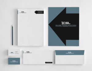 Stationery Design by chandrayaan.creative for Inline Construction Surveys Ltd | Design: #11360839