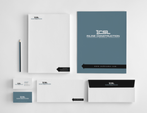 Stationery Design by chandrayaan.creative for Inline Construction Surveys Ltd | Design: #11360842