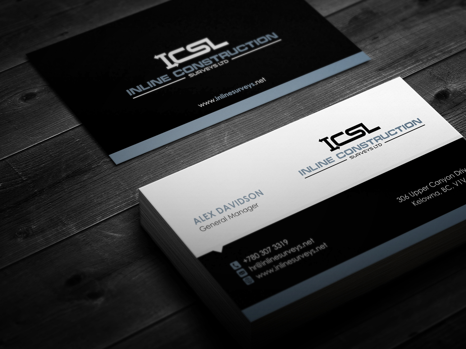 Stationery Design by logodentity for Inline Construction Surveys Ltd | Design #11360625