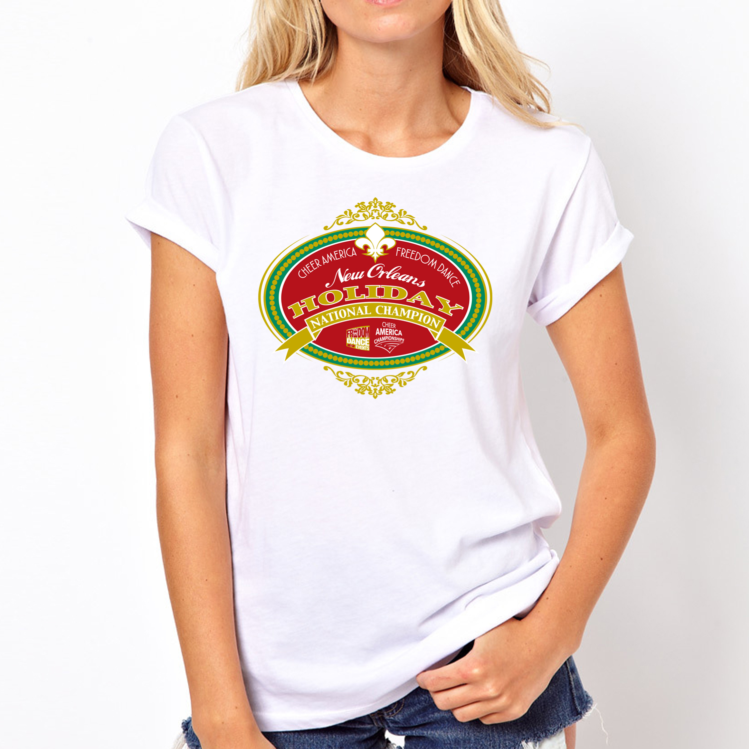 T-Shirt-Design von Creative50 für Cheer America | Design #11377743