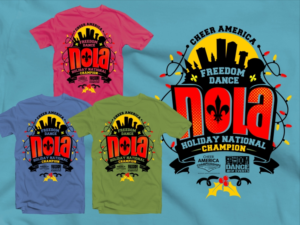 Design de T-shirt par 2ndfloorharry pour Cheer America | Design #11364602
